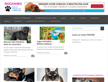 Tablet Screenshot of docanimo.com